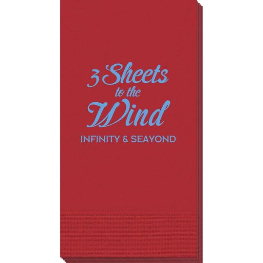 3 Sheets To The Wind Guest Towels